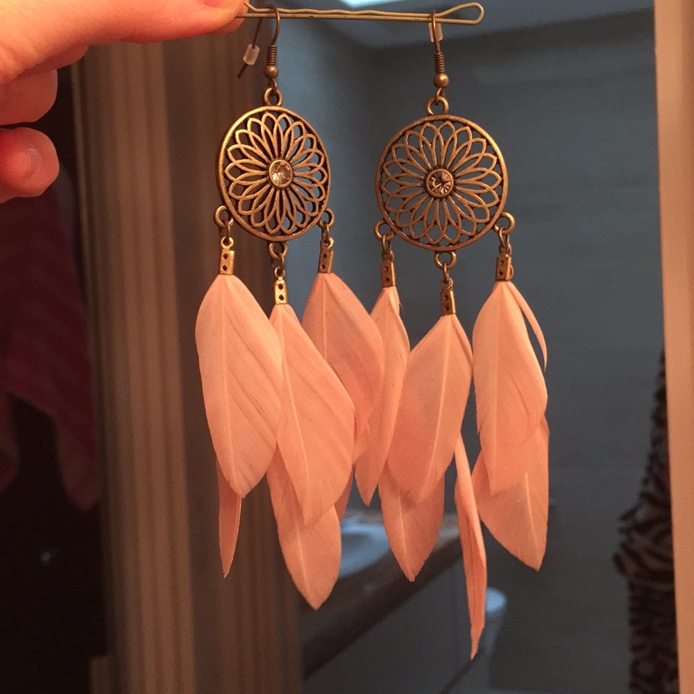 Dreamcatcher earrings